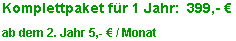 Komplettpreis für Steuerberater